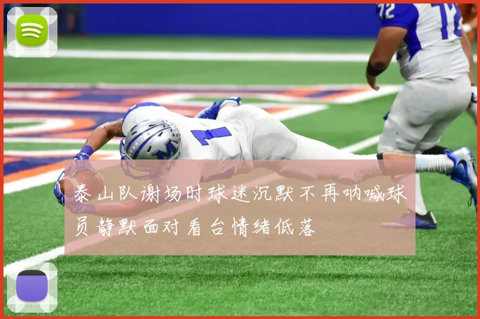 泰山队谢场时球迷沉默不再呐喊球员静默面对看台情绪低落